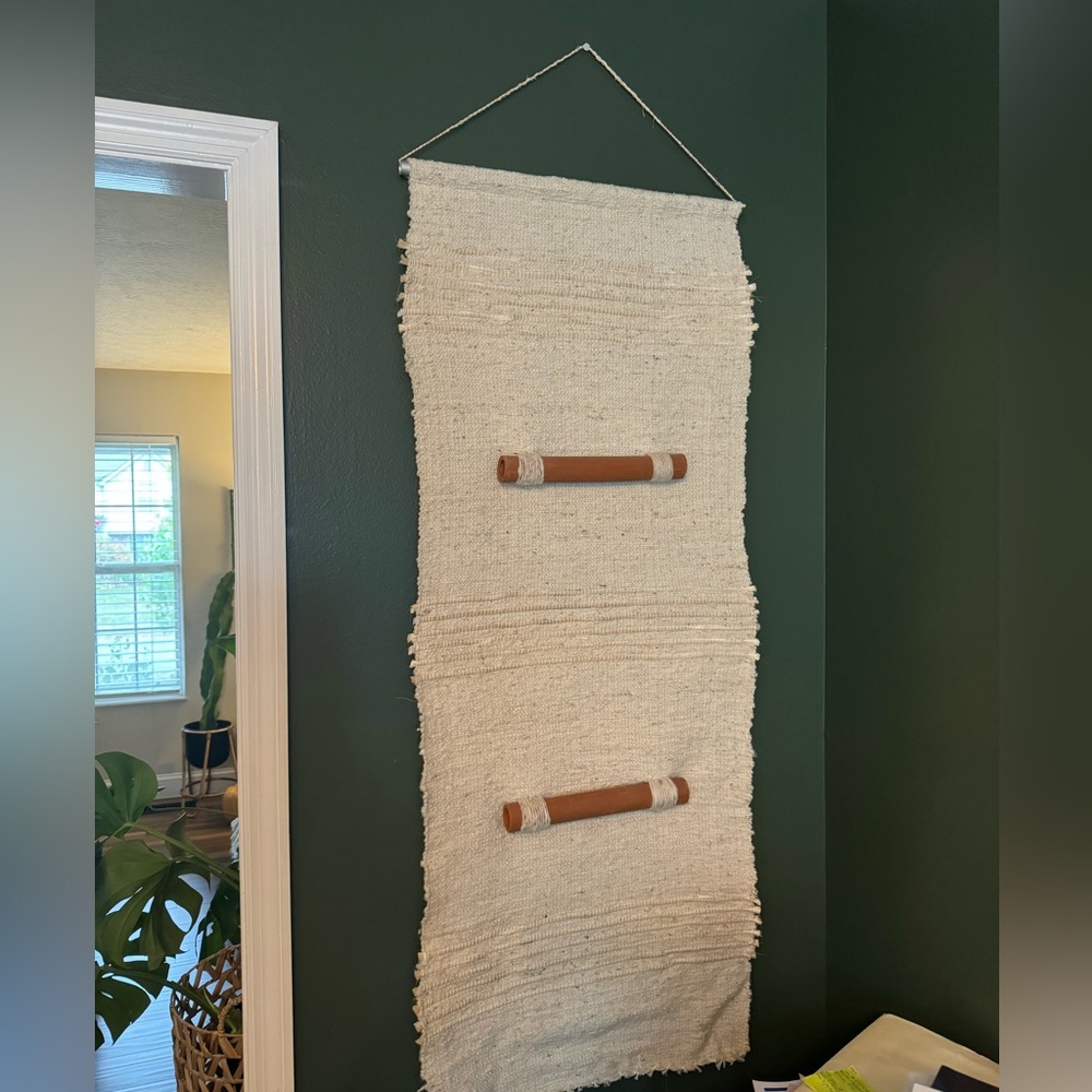 West Elm wall hanging